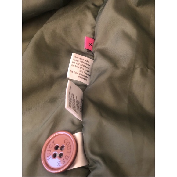 Juicy Couture Bomber Jacket (Green) - Picture 8 of 8